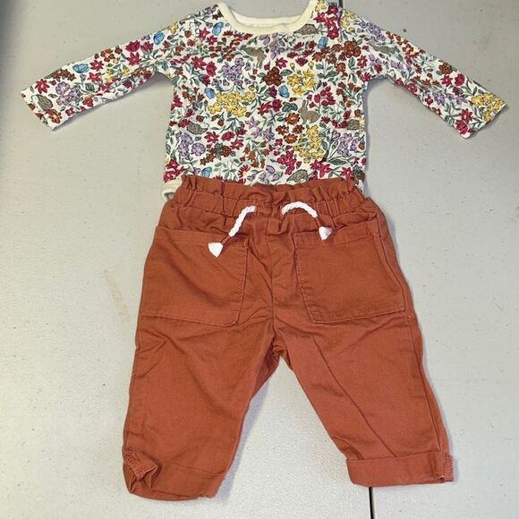 👕 garanimals  floral outfit - Picture 1 of 2